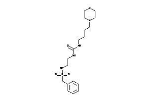Image of 1-[2-(benzylsulfonylamino)ethyl]-3-(4-morpholinobutyl)urea