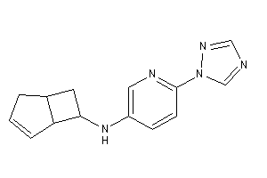 7-bicyclo[3.2.0]hept-2-enyl-[6-(1,2,4-triazol-1-yl)-3-pyridyl]amine