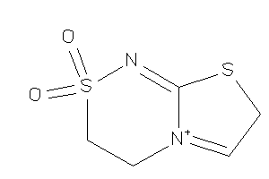 Image of 4,7-dihydro-3H-thiazolo[2,3-c][1,2,4]thiadiazin-5-ium 2,2-dioxide