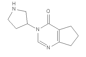 3-pyrrolidin-3-yl-6,7-dihydro-5H-cyclopenta[d]pyrimidin-4-one