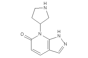 7-pyrrolidin-3-yl-1H-pyrazolo[3,4-b]pyridin-6-one