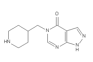 Image of 5-(4-piperidylmethyl)-1H-pyrazolo[3,4-d]pyrimidin-4-one