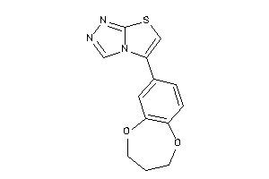 Image of 5-(3,4-dihydro-2H-1,5-benzodioxepin-7-yl)thiazolo[2,3-c][1,2,4]triazole