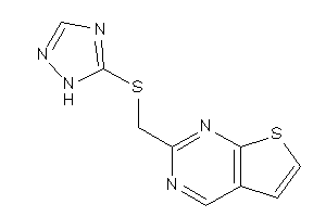 Image of 2-[(1H-1,2,4-triazol-5-ylthio)methyl]thieno[2,3-d]pyrimidine