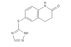Image of 6-(1H-1,2,4-triazol-5-ylthio)-3,4-dihydrocarbostyril