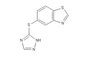 5-(1H-1,2,4-triazol-5-ylthio)-1,3-benzothiazole