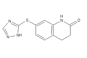 Image of 7-(1H-1,2,4-triazol-5-ylthio)-3,4-dihydrocarbostyril