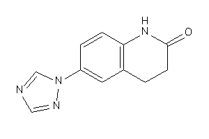 Image of 6-(1,2,4-triazol-1-yl)-3,4-dihydrocarbostyril