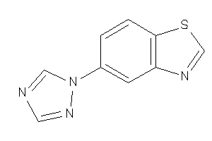 5-(1,2,4-triazol-1-yl)-1,3-benzothiazole