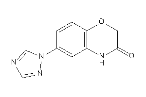 Image of 6-(1,2,4-triazol-1-yl)-4H-1,4-benzoxazin-3-one