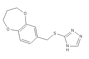 3-(3,4-dihydro-2H-1,5-benzodioxepin-7-ylmethylthio)-4H-1,2,4-triazole