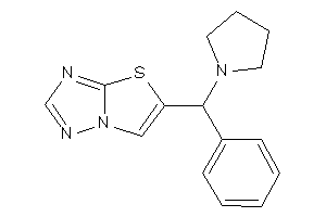 5-[phenyl(pyrrolidino)methyl]thiazolo[2,3-e][1,2,4]triazole