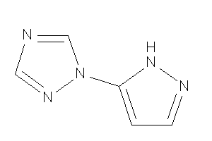 1-(1H-pyrazol-5-yl)-1,2,4-triazole