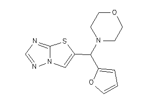 4-[2-furyl(thiazolo[2,3-e][1,2,4]triazol-5-yl)methyl]morpholine