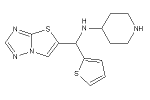 Image of 4-piperidyl-[thiazolo[2,3-e][1,2,4]triazol-5-yl(2-thienyl)methyl]amine
