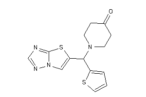 1-[thiazolo[2,3-e][1,2,4]triazol-5-yl(2-thienyl)methyl]-4-piperidone