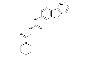 1-(9H-fluoren-2-yl)-3-(2-keto-2-piperidino-ethyl)urea