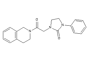 Image of 1-[2-(3,4-dihydro-1H-isoquinolin-2-yl)-2-keto-ethyl]-3-phenyl-2-imidazolidinone