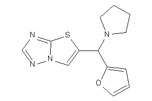 Image of 5-[2-furyl(pyrrolidino)methyl]thiazolo[2,3-e][1,2,4]triazole