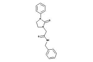 Image of N-benzyl-2-(2-keto-3-phenyl-imidazolidin-1-yl)acetamide