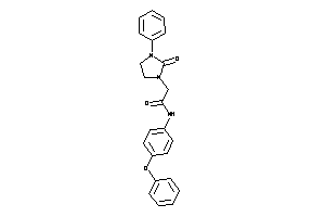 Image of 2-(2-keto-3-phenyl-imidazolidin-1-yl)-N-(4-phenoxyphenyl)acetamide