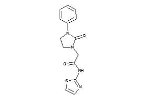 2-(2-keto-3-phenyl-imidazolidin-1-yl)-N-thiazol-2-yl-acetamide