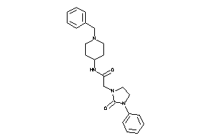 Image of N-(1-benzyl-4-piperidyl)-2-(2-keto-3-phenyl-imidazolidin-1-yl)acetamide