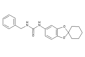 1-benzyl-3-spiro[1,3-benzodioxole-2,1'-cyclohexane]-5-yl-urea