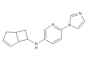 Image of 7-bicyclo[3.2.0]hept-2-enyl-(6-imidazol-1-yl-3-pyridyl)amine