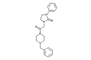 Image of 1-[2-(4-benzylpiperidino)-2-keto-ethyl]-3-phenyl-2-imidazolidinone
