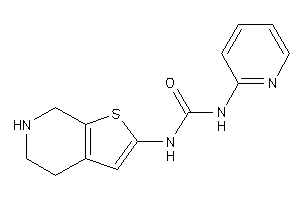 1-(2-pyridyl)-3-(4,5,6,7-tetrahydrothieno[2,3-c]pyridin-2-yl)urea