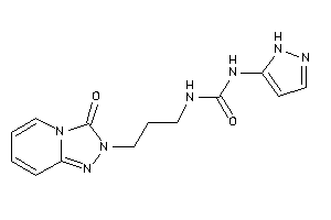 Image of 1-[3-(3-keto-[1,2,4]triazolo[4,3-a]pyridin-2-yl)propyl]-3-(1H-pyrazol-5-yl)urea