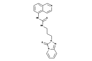 Image of 1-(5-isoquinolyl)-3-[3-(3-keto-[1,2,4]triazolo[4,3-a]pyridin-2-yl)propyl]urea