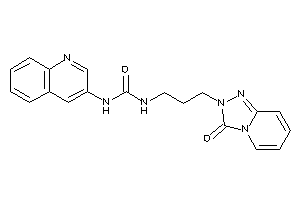 1-[3-(3-keto-[1,2,4]triazolo[4,3-a]pyridin-2-yl)propyl]-3-(3-quinolyl)urea