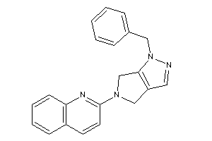 Image of 2-(1-benzyl-4,6-dihydropyrrolo[3,4-c]pyrazol-5-yl)quinoline