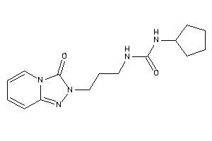 1-cyclopentyl-3-[3-(3-keto-[1,2,4]triazolo[4,3-a]pyridin-2-yl)propyl]urea