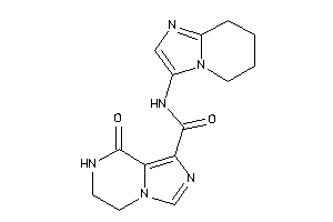 8-keto-N-(5,6,7,8-tetrahydroimidazo[1,2-a]pyridin-3-yl)-6,7-dihydro-5H-imidazo[1,5-a]pyrazine-1-carboxamide