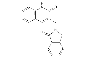 3-[(5-keto-7H-pyrrolo[3,4-b]pyridin-6-yl)methyl]carbostyril