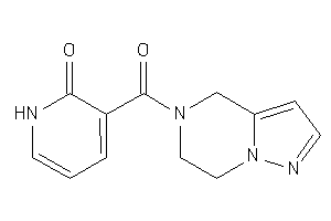 3-(6,7-dihydro-4H-pyrazolo[1,5-a]pyrazine-5-carbonyl)-2-pyridone