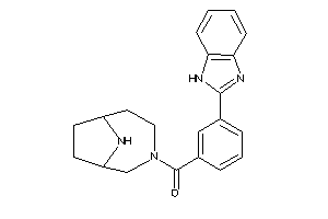 [3-(1H-benzimidazol-2-yl)phenyl]-(4,9-diazabicyclo[4.2.1]nonan-4-yl)methanone
