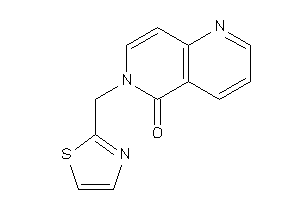 Image of 6-(thiazol-2-ylmethyl)-1,6-naphthyridin-5-one