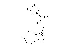 N-(6,7,8,9-tetrahydro-5H-[1,2,4]triazolo[3,4-g][1,4]diazepin-3-ylmethyl)-1H-pyrazole-4-carboxamide