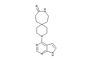 Image of 3-(7H-pyrrolo[2,3-d]pyrimidin-4-yl)-3,10-diazaspiro[5.6]dodecan-9-one