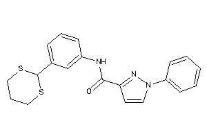 N-[3-(1,3-dithian-2-yl)phenyl]-1-phenyl-pyrazole-3-carboxamide