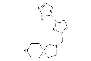 Image of 2-[[5-(1H-pyrazol-5-yl)-2-furyl]methyl]-2,8-diazaspiro[4.5]decane