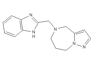 Image of 5-(1H-benzimidazol-2-ylmethyl)-4,6,7,8-tetrahydropyrazolo[1,5-a][1,4]diazepine