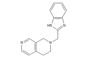 2-(1H-benzimidazol-2-ylmethyl)-3,4-dihydro-1H-2,7-naphthyridine