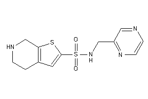 N-(pyrazin-2-ylmethyl)-4,5,6,7-tetrahydrothieno[2,3-c]pyridine-2-sulfonamide