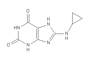 Image of 8-(cyclopropylamino)-7H-xanthine