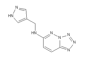 Image of 1H-pyrazol-4-ylmethyl(tetrazolo[5,1-f]pyridazin-6-yl)amine